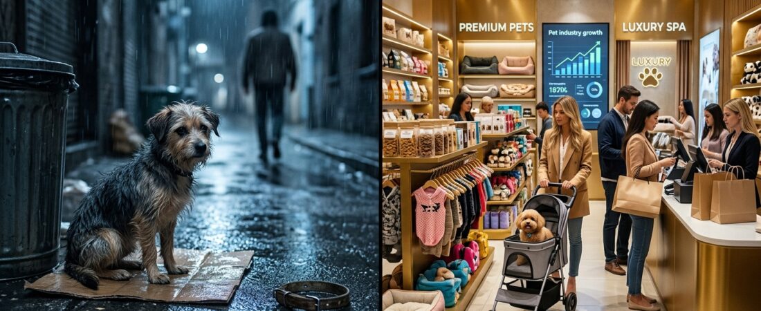 Abandono de cães e o mercado bilionário: